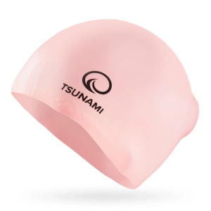 Plavecká čepice unisex TSUNAMI růžová