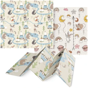 Pädagogische Puzzle-Spielmatte für Babys, Boho dream, 200 x 180