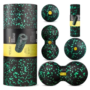 Roll- und Massagebälle EPP 6er Set grün.