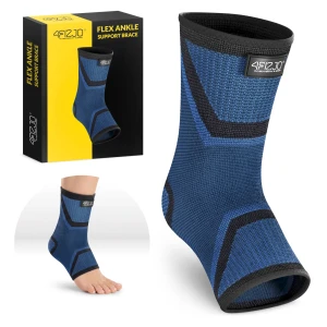 Elastische Sprunggelenkbandage M, blau