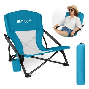 Camping- und Strandstuhl – Türkis