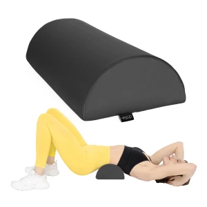Halbrolle für Muskelmassage, schwarz