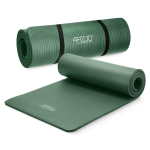 Yogamatte NBR 180 × 60 × 1,5 cm, salbeigrün