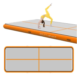 Airtrack Matte AIR MAT mit Pumpe 5 x 2 x 0,2 m