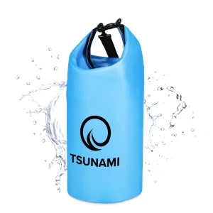 Wasserdichter Sack 20 Liter TSUNAMI blau