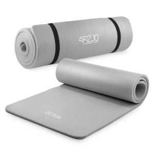 Yogamatte NBR 180 × 60 × 1,5 cm, grau