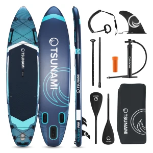Aufblasbares SUP Board PRO mit Zubehör TSUNAMI T12 11'6