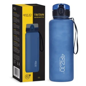 Sport-Trinkflasche, 1 L, blau