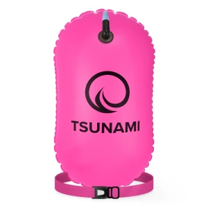 Aufblasbare Schwimmboje TSUNAMI rosa