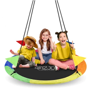 Gartenschaukel für Kinder XXL, Nestschaukel 120 cm
