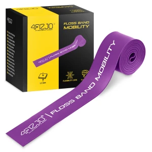 Pilates-Widerstandsband FLOSS BAND 1,5 mm, lila