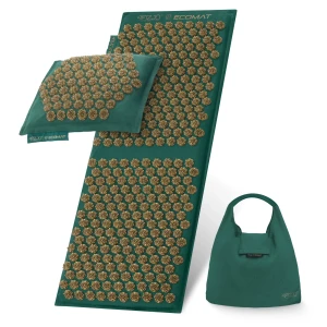 ECO Akupressurmatte mit Kissen XL, grün