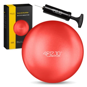 Pilates és rehabilitációs labda, 22 cm, piros