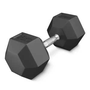 HEX acél kézi súlyzó, 1 x 25 kg