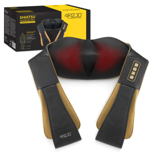 Masażer do karku i szyi SHIATSU PRO+ złoty