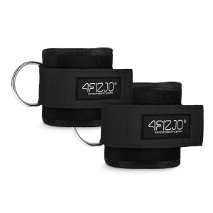 Opaski treningowe na kostki do wyciągu 2 szt. czarne