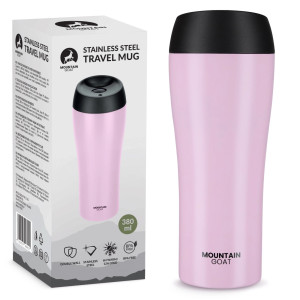 Kubek termiczny Mountain Goat TRAVEL 380 ml różowy