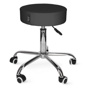 Taboret obrotowy do masażu PURE czarny