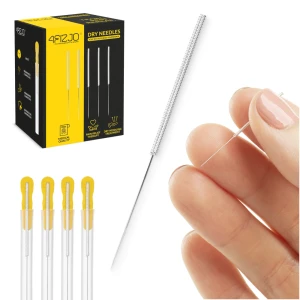 Ace de acupunctură cu ghid 100 buc. 0,3 x 30 mm