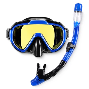 Mască de snorkelling cu snorkel
