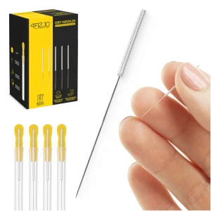 Ace de acupunctură cu ghid 100 buc. 0,25 x 50 mm
