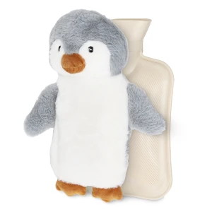 Pernă cu apă caldă cu husă PINGUINUL 0,75 L