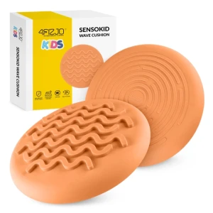 Disc senzorial pentru copii SensoKID, pentru exerciții ludice - portocaliu