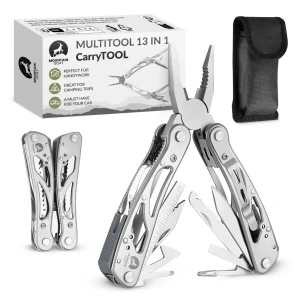 Multitool 13-în-1 CarryTOOL Mountain Goat - briceag de drumeție indispensabil