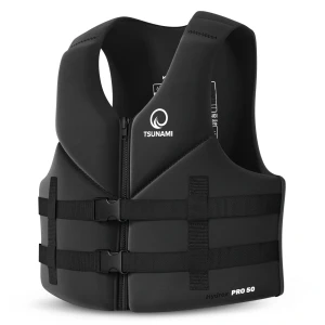 Vestă de siguranță pentru înot TSUNAMI Hydrox Pro 50, mărimea M - negru