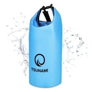 Wasserdichter Sack 30 Liter TSUNAMI blau