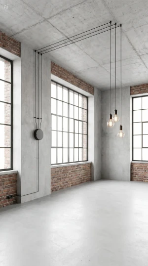 Industrialna lampa Edison Cable Wall black
