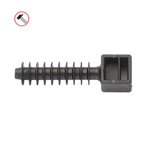 KOŁEK 8MM Z DYSTANSEM MOCUJĄCY OPASKI ZACISKOWE (100SZT)