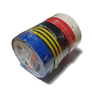 Taśma izolacyjna PVC 19x25m Mix Kolorów (5szt)