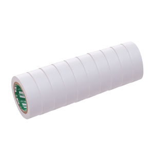 Taśma izolacyjna PVC 19x20m Biała (10szt)