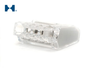 SZYBKOZŁĄCZKA ELEKTRYCZNA 5 PRZEWODÓW 1-2,5 MM2 (100SZT)