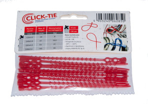 OPASKA KULKOWA CLICK-TIE CLT 4,4X320 (10SZT)
