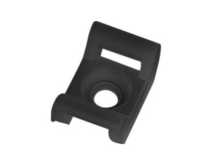 SIODEŁKO MOCUJĄCE OPASKI ZACISKOWE DO 9.0MM CZARNE (100SZT)