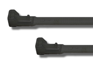 OPASKA KABLOWA 7.5X350 OTWIERALNA DEMONTOWALNA CZARNA (100SZT)