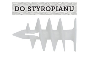 KOŁEK DO MOCOWANIA W STYROPIANIE I IZOLACJI (1SZT)