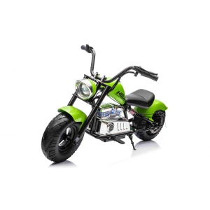 Mocny elektryczny chopper warrior zielony do 80kg nawet 23 km/h