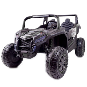 Mocny buggy atv racing a032 czarny 4x200w 14ah + przyczepa wywrotka