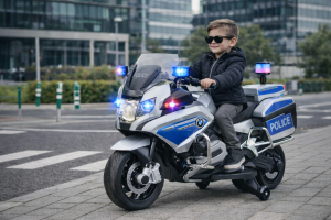 Duży motor dla dziecka bmw r1200 policja
