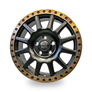 Rogue Alloy George Alloy Wheel 17" x 8" ET40 Bronze Lip
