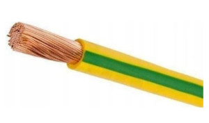 Przewód - LGY - 6mm2 750V Ż/O - linka - zółto-zielony