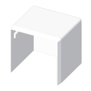 System korytek plastikowych - Kopos - 40×40 - zakończenie