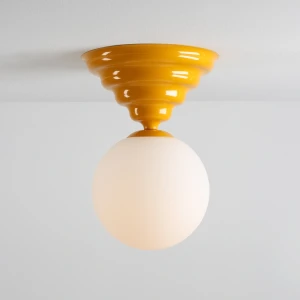 Artera :: Lampa sufitowa / plafon Fala L szer. 29 cm żółta