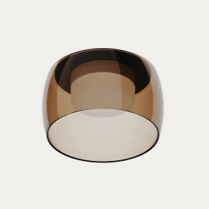 Aromas :: Oprawa wpuszczana Glass wys. 6,5 cm brązowe szkło 3000K