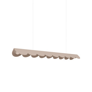 Thoro :: Lampa wisząca Biscuit dł. 98,5 cm taupe LED 3000K