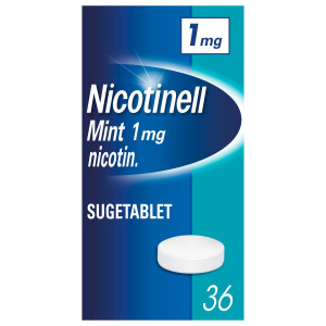 Nicotinell Mint 1 mg 36 stk Sugetabletter