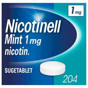 Nicotinell Mint 1 mg 204 stk Sugetabletter
